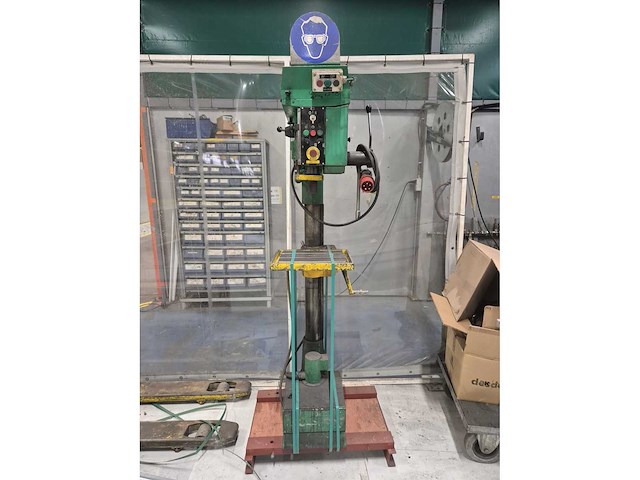 Bgu - sb 510 shrv industriële kolomboormachine 380v - werkend - afbeelding 3 van  8