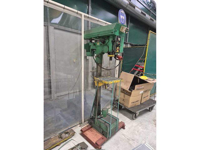 Bgu - sb 510 shrv industriële kolomboormachine 380v - werkend - afbeelding 4 van  8