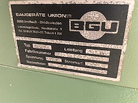 Bgu ks 225/l bandschuurmachine - afbeelding 12 van  12