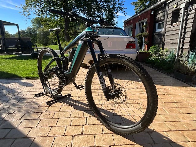 Bianchi elektrische mountainbike elektrische fiets - afbeelding 6 van  9