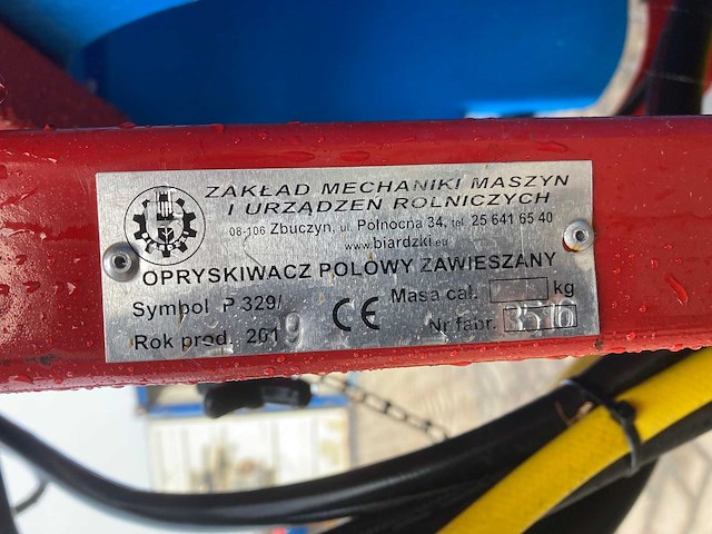 Biardski - veldspuit met haspel - afbeelding 10 van  12