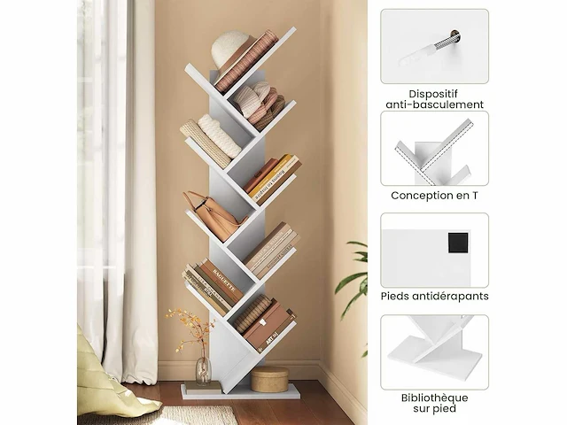 Bibliotheek, boomvormig, 8 niveaus - afbeelding 4 van  4