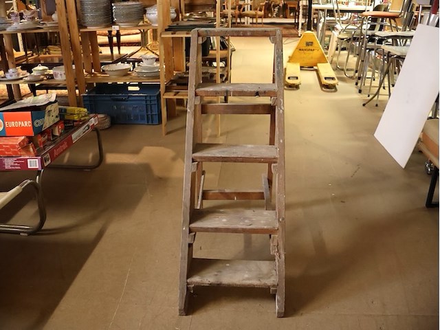 Bibliotheek ladder - afbeelding 2 van  4
