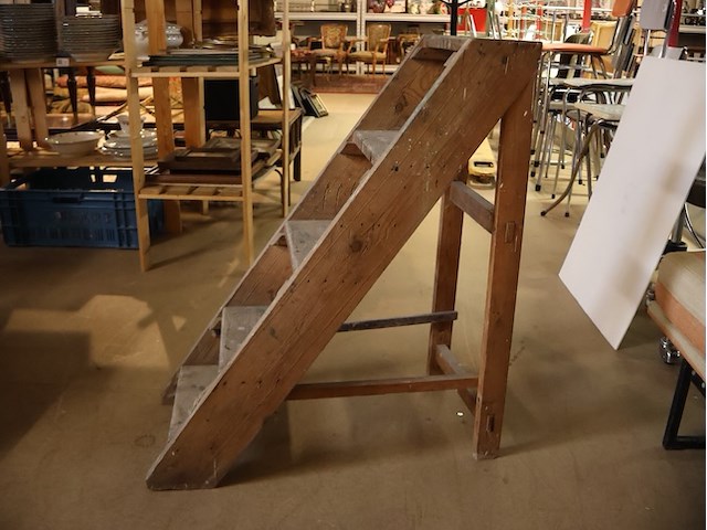 Bibliotheek ladder - afbeelding 4 van  4