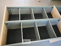 Bibliotheekbak met vakverdeling - afbeelding 3 van  4