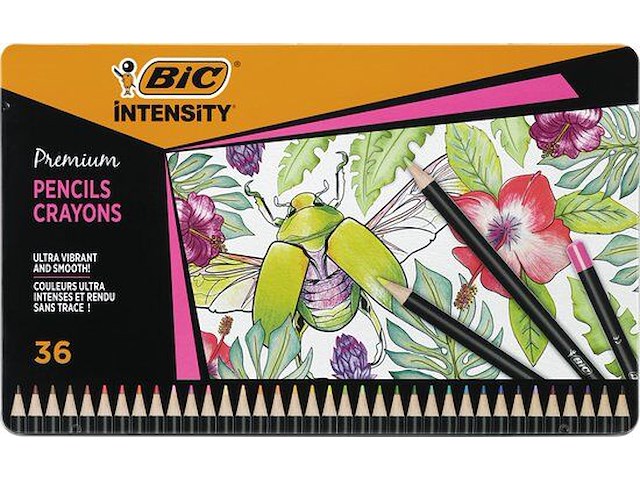 Bic kids intensity premium - 36 kleurpotloden - afbeelding 1 van  2