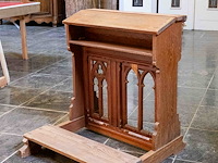 Bid-biechtstoel met 2 kerkstoelen - afbeelding 2 van  3