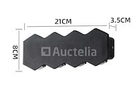 Bidirectionele led wandlamp sw 51-4 - 8w - ip54 - zwart (x4) - afbeelding 1 van  5