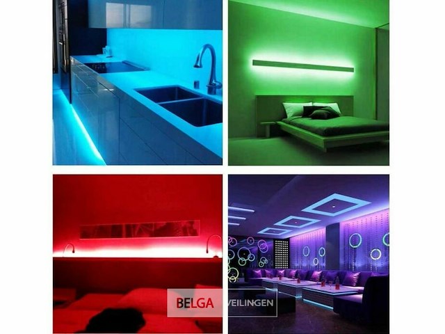 Bidirectionele led wandlamp sw 51-4 - 8w - ip54 - zwart (x4) - afbeelding 6 van  6