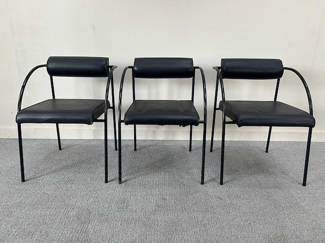 Bieffeplast - ontvangststoel - wachtkamerstoel (3x) - afbeelding 1 van  5