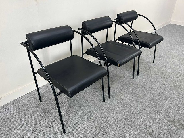 Bieffeplast - ontvangststoel - wachtkamerstoel (3x) - afbeelding 2 van  5