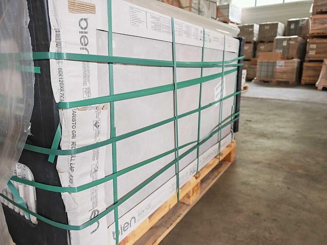 Bien aristo grijs gepolijst 60x120 cm tegel 64,8 m² - afbeelding 1 van  5