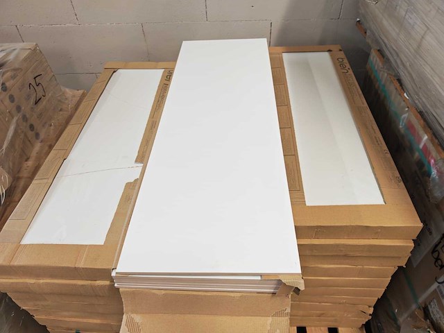 Bien glans wit wandtegel 30x90 cm 62,91 m² - afbeelding 3 van  7