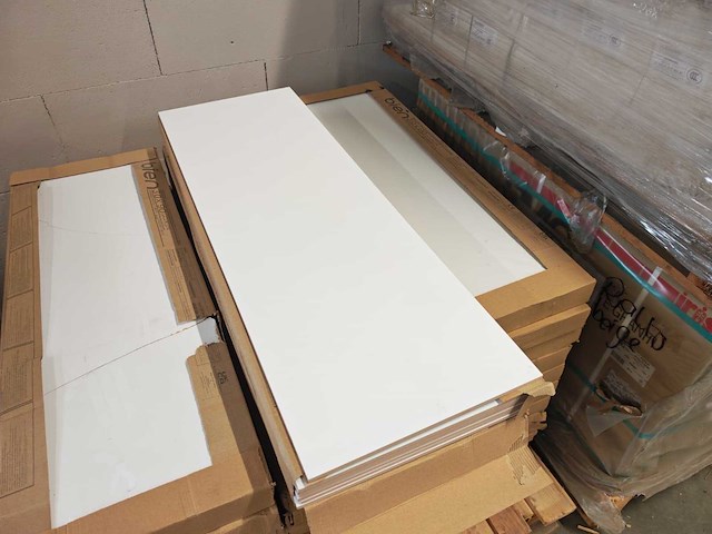 Bien glans wit wandtegel 30x90 cm 62,91 m² - afbeelding 6 van  7