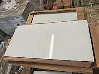 Bien glans wit wandtegel 40x120 cm 34,56 m² - afbeelding 2 van  5