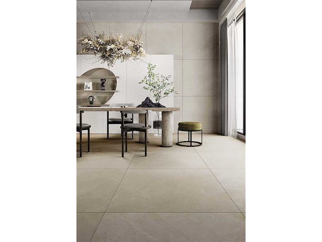 Bien gordion bone mat vloertegel 100x100 cm 66 m² - afbeelding 2 van  8