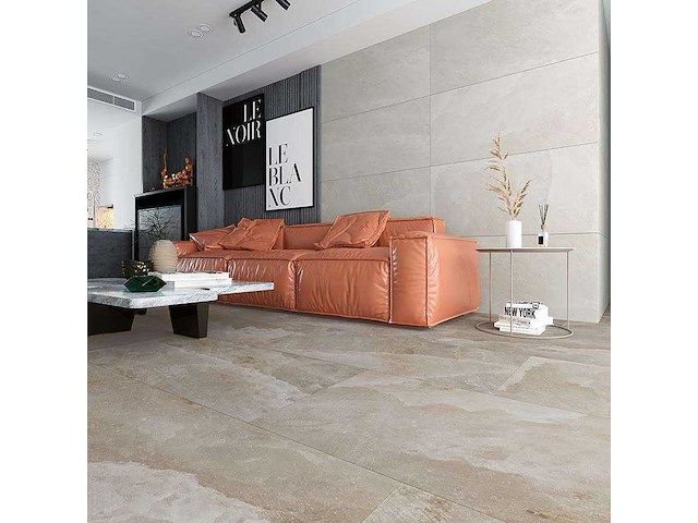 Bien salt cave taupe mat 60x120 cm tegel 64,8 m² - afbeelding 3 van  5