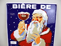 Biere de noel emaille bord - afbeelding 2 van  4