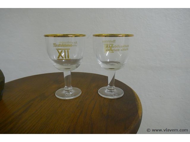 Bierglaasjes westvleteren xii - afbeelding 1 van  1