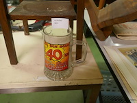 Bierglas voor 40 jarige - afbeelding 1 van  1