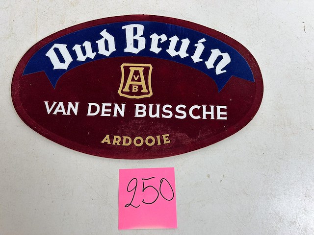 Bierreclame brouwerij vandenbussche ardooie - afbeelding 1 van  1