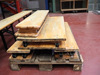 Biertafel met bank (x2) - afbeelding 5 van  5
