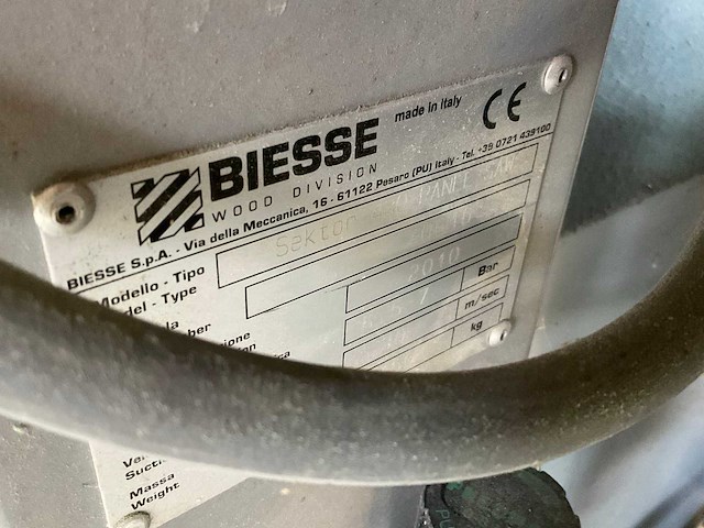 Biesse sektor 430 platen opdeelzaagmachine - afbeelding 2 van  9