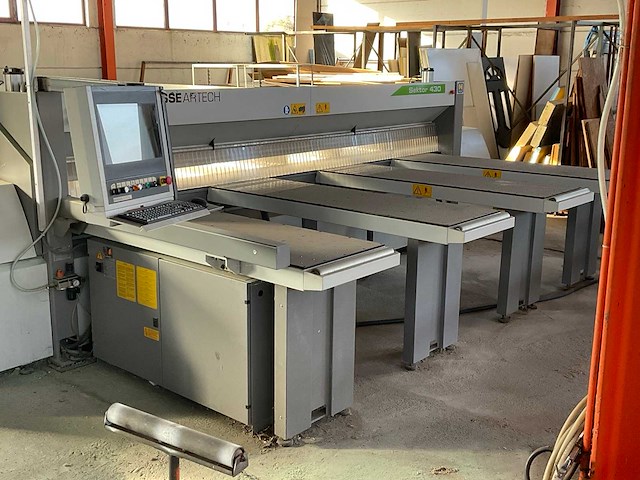 Biesse sektor 430 platen opdeelzaagmachine - afbeelding 7 van  9