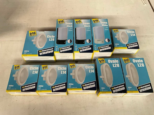 Big bright diverse modellen binnen- en buitenverlichting (10x) - afbeelding 1 van  5