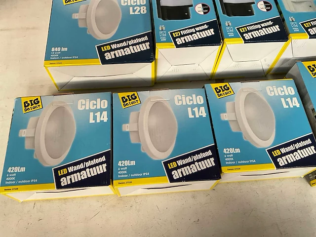 Big bright diverse modellen binnen- en buitenverlichting (10x) - afbeelding 6 van  8