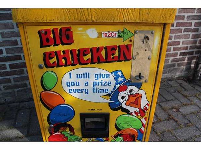 Big chicken - capsuleautomaat - afbeelding 4 van  5