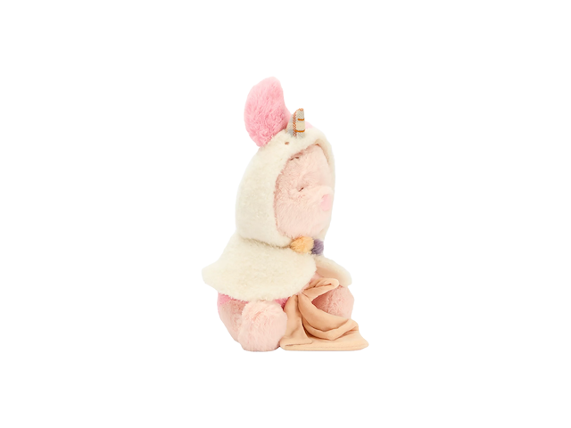 Biggetje herfstkledij pluche - afbeelding 2 van  3