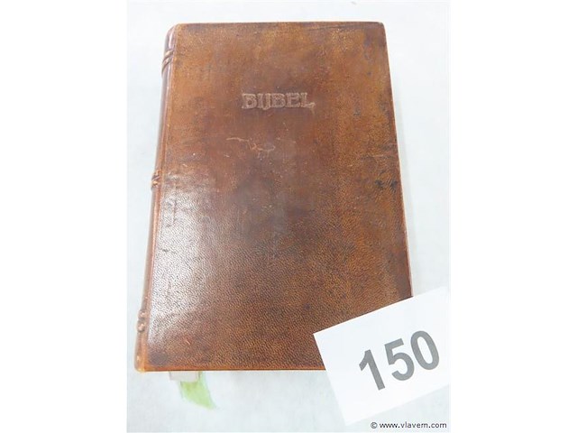 Bijbel 1938 gedateerd - afbeelding 1 van  3
