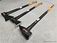 Bijlen en mokerset - afbeelding 1 van  5