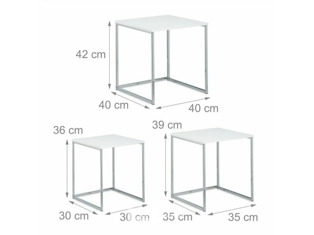 Bijzet tafel - afbeelding 3 van  5