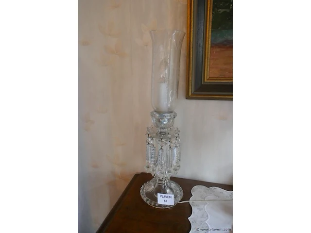 Bijzetlamp in glas - afbeelding 1 van  2