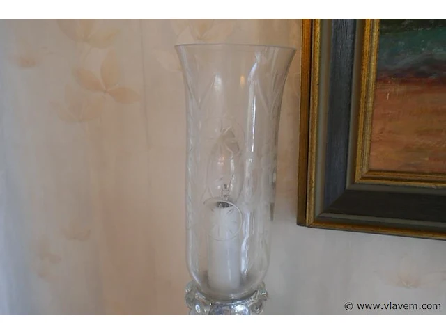 Bijzetlamp in glas - afbeelding 2 van  2