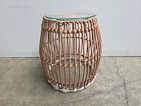 Bijzetpoefjes flexfurn palm (3x)