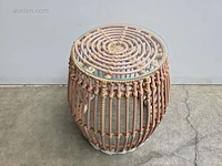 Bijzetpoefjes flexfurn palm (3x) - afbeelding 2 van  2