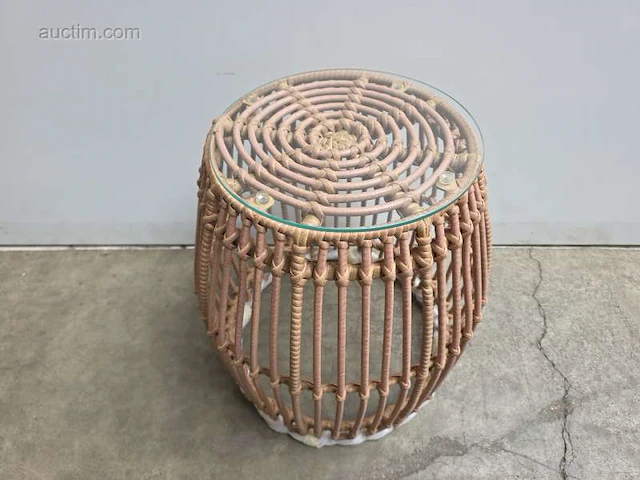 Bijzetpoefjes flexfurn palm (3x) - afbeelding 2 van  2