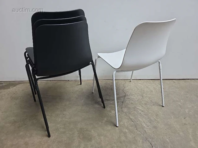 Bijzetstolen flexfurn curvo (4x) - afbeelding 2 van  2