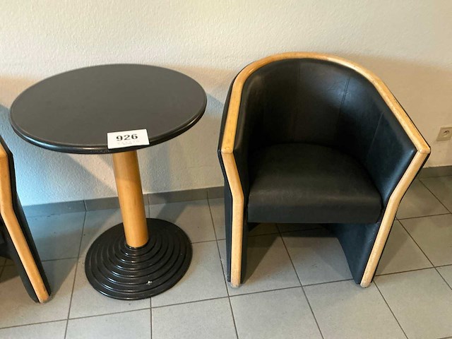 Bijzettafel 2x stoel - afbeelding 4 van  4