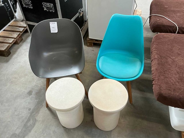 Bijzettafel (2x) - afbeelding 1 van  2