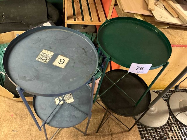 Bijzettafel (4x) - afbeelding 3 van  4