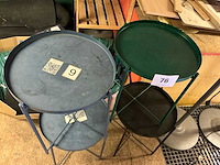 Bijzettafel (4x) - afbeelding 3 van  4