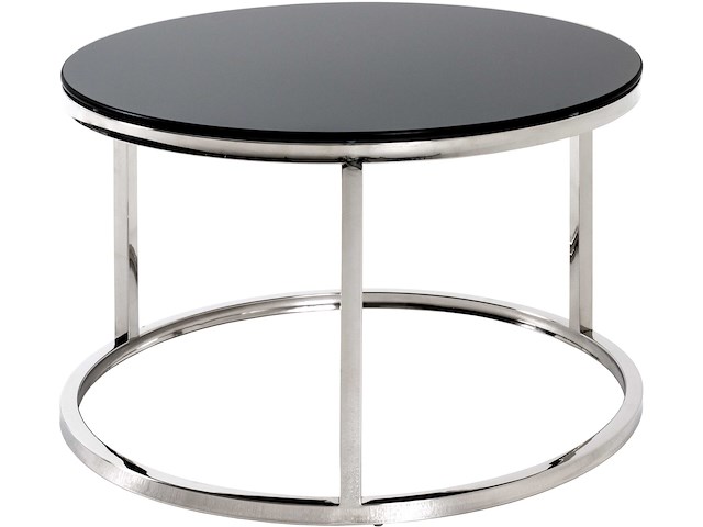 Bijzettafel | 60 cm x 36 cm | zwart - afbeelding 4 van  5