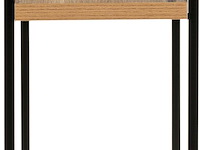 Bijzettafel | 70 x 28 x 75 cm | anthracite oak-design - afbeelding 7 van  7