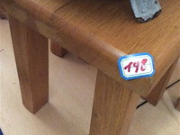 Bijzettafel eik 2stuks - afbeelding 2 van  2