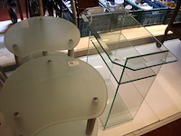 Bijzettafel glas (x3) - afbeelding 3 van  4