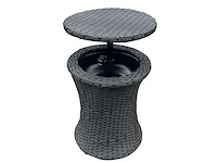 Bijzettafel ijsemmer wicker 2 stuks - afbeelding 1 van  2